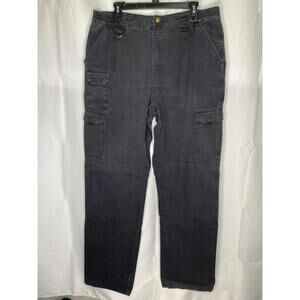 5.11 TACTICAL MEN'S TACTICAL PANTS Black SIZE 34 UTILITY CARGO